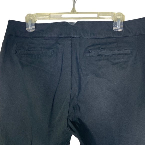 Dockers Stretch women's plus 16 Petite Black comfort capris office casual - Picture 5 of 6